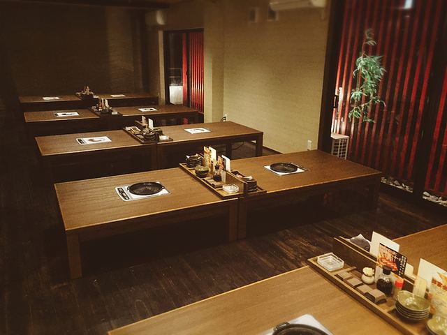 宴会もできる広い座敷